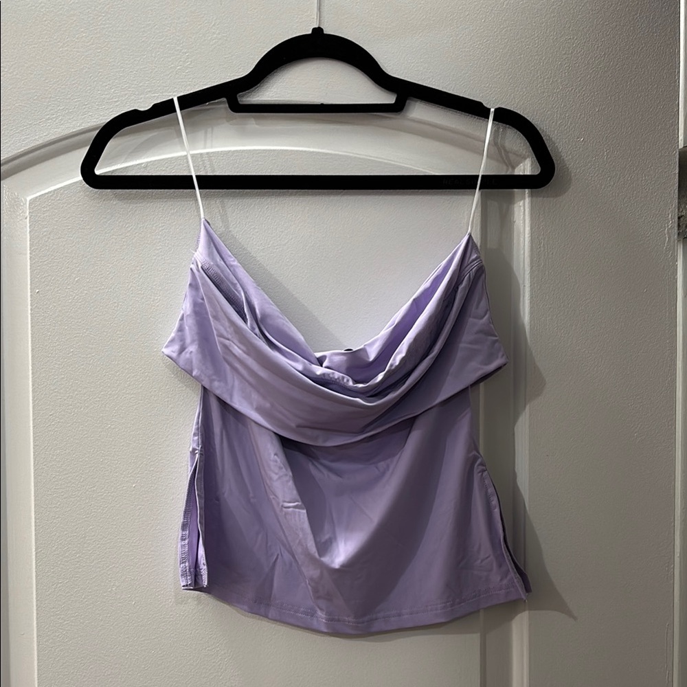 Lavender Strapless Women’s Top